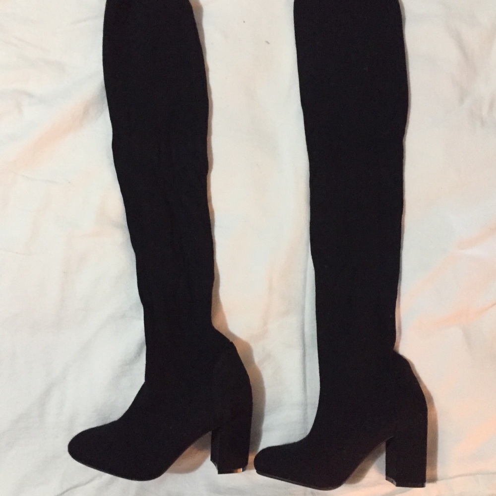 Knee high boots
